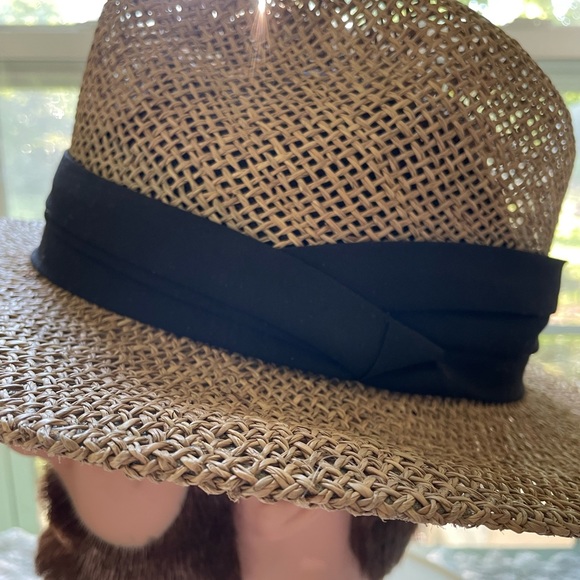 Men’s Hat: Safari Fedora Style Hat, Town Talk Louisville, KY, Pre-owned - Picture 4 of 12